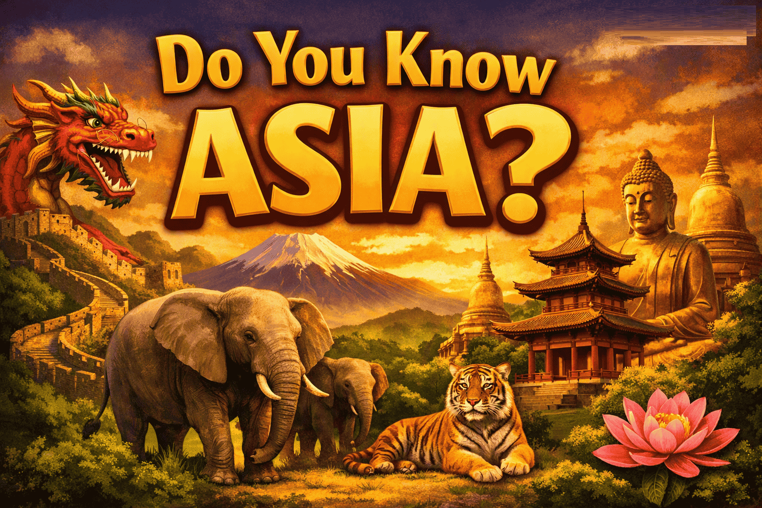 Do you know Asia quiz
