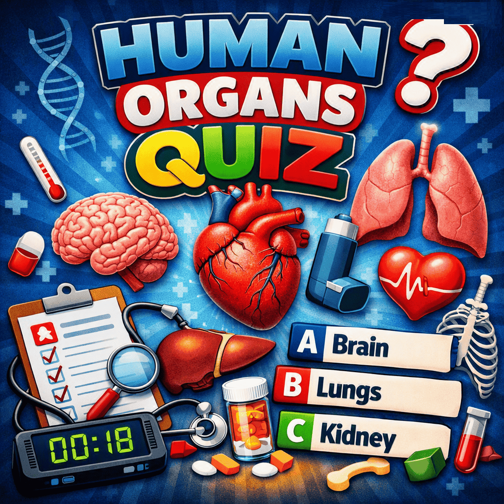 Human Organs quiz